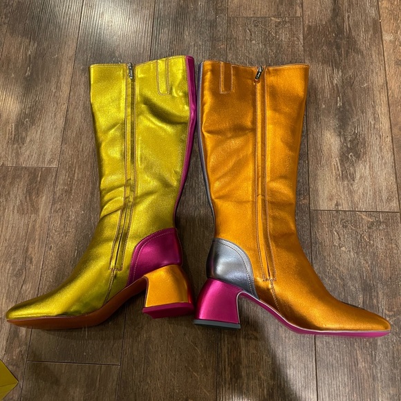 🌺Circus by Sam Edelman Multicolor Heeled Boots - Picture 3 of 4